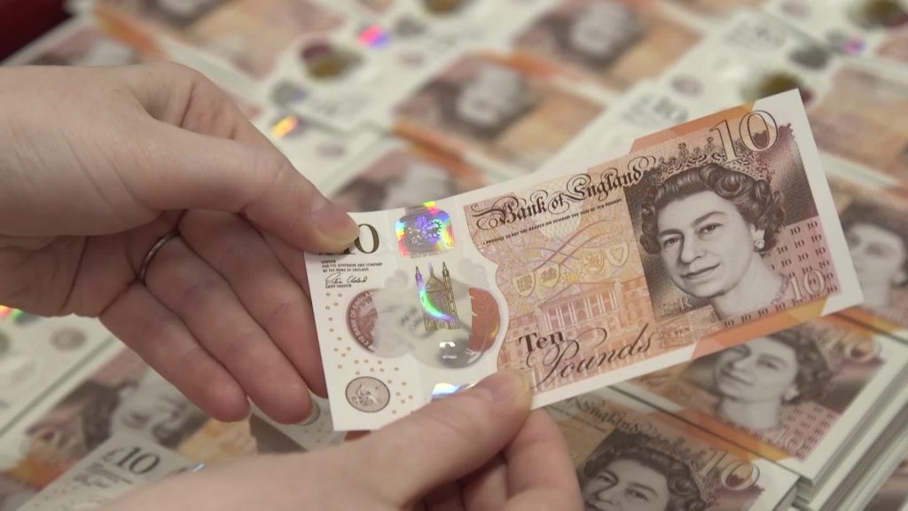 new ten pound notes