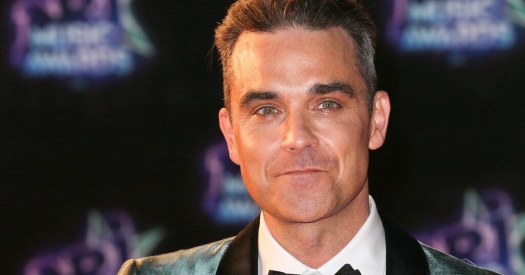 Robbie Williams at the NRJ Music Awards