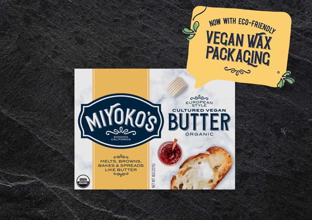 Miyoko's Kitchen to Ditch Plastic in Vegan Butter Packaging