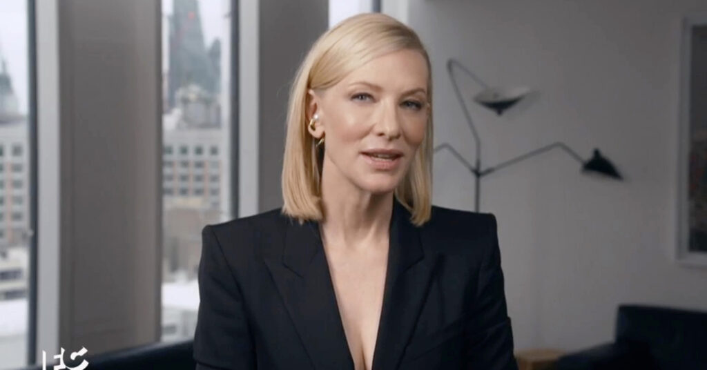 Cate Blanchett Feeds Jimmy Fallon ‘the Best Goddamn Burger You Will Have in Your Life’ – and It’s Vegetarian!