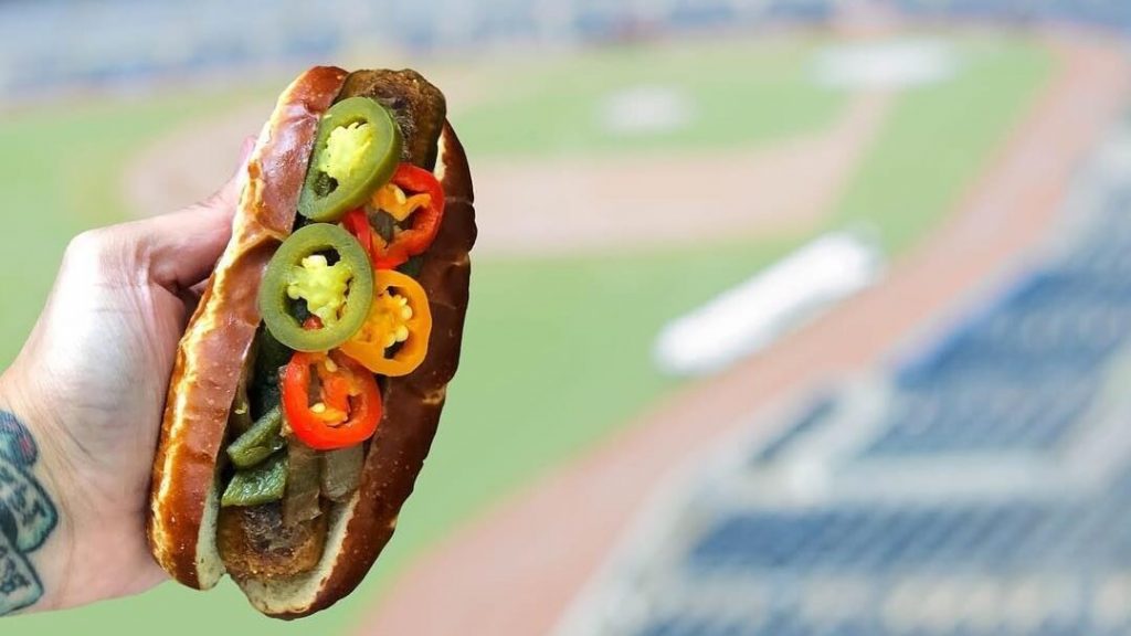 baseball stadium vegan food