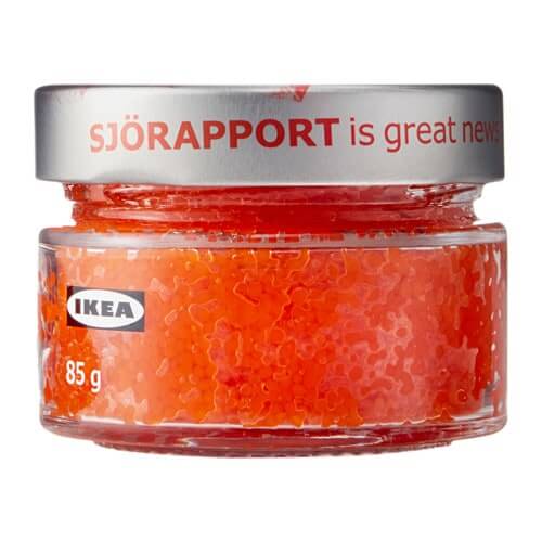 You Can Get Sustainable Vegan Caviar Made From Seaweed at IKEA