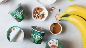 activia yogurt with fruit