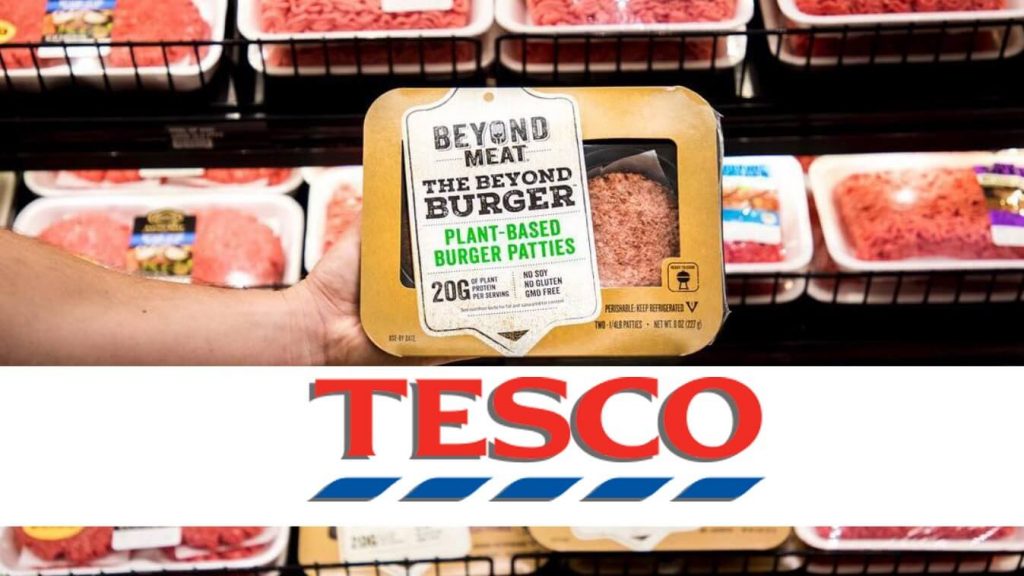 Vegan Beyond Burgers Arriving at Tesco UK Stores This August