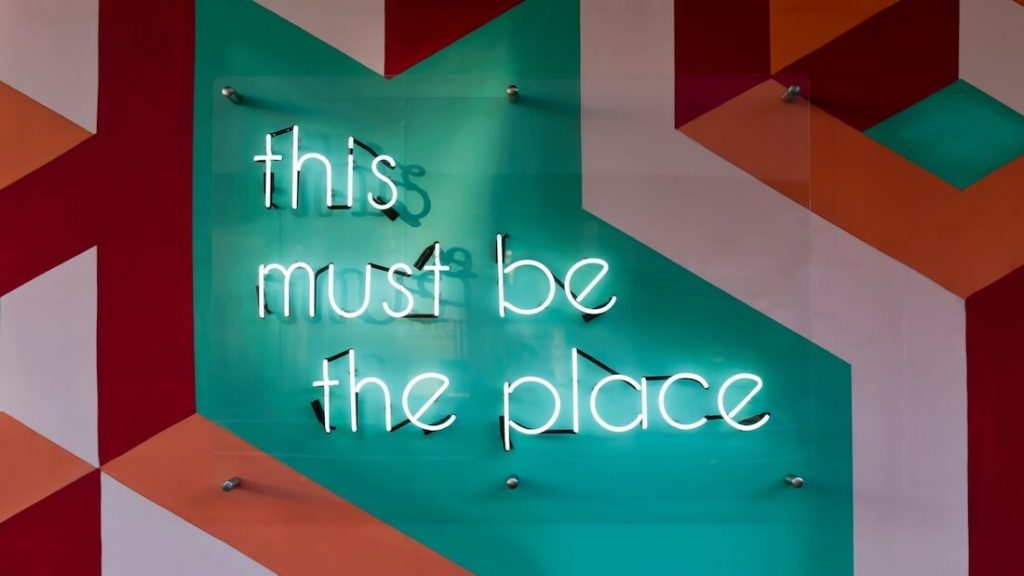 this must be the place graphic