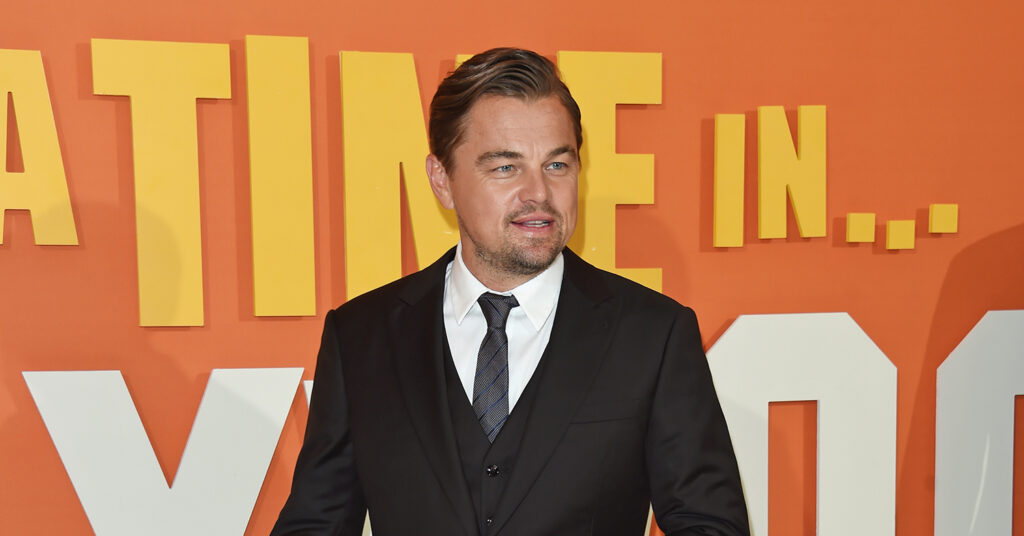 Leonardo DiCaprio Supports Bacardi Campaign to Remove 1 Billion Plastic Straws By 2020