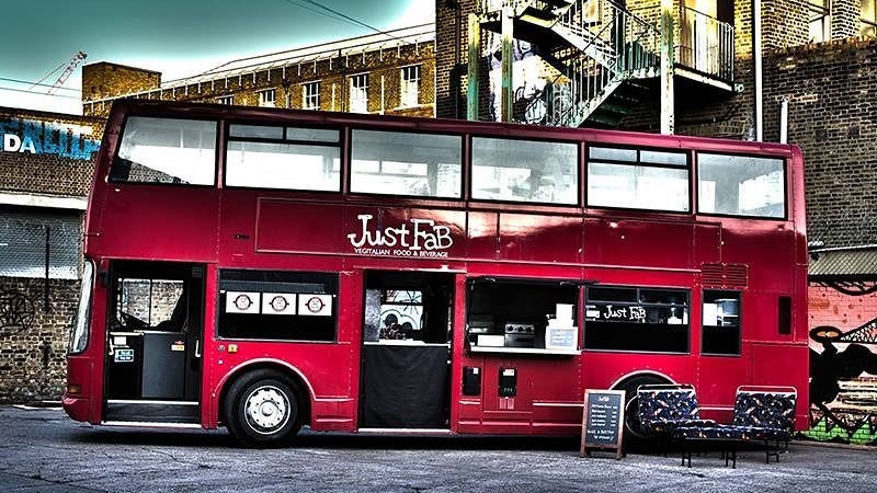 Vegan Double-DeckerFood Bus Brings Plant-Based Italian Street Food to London