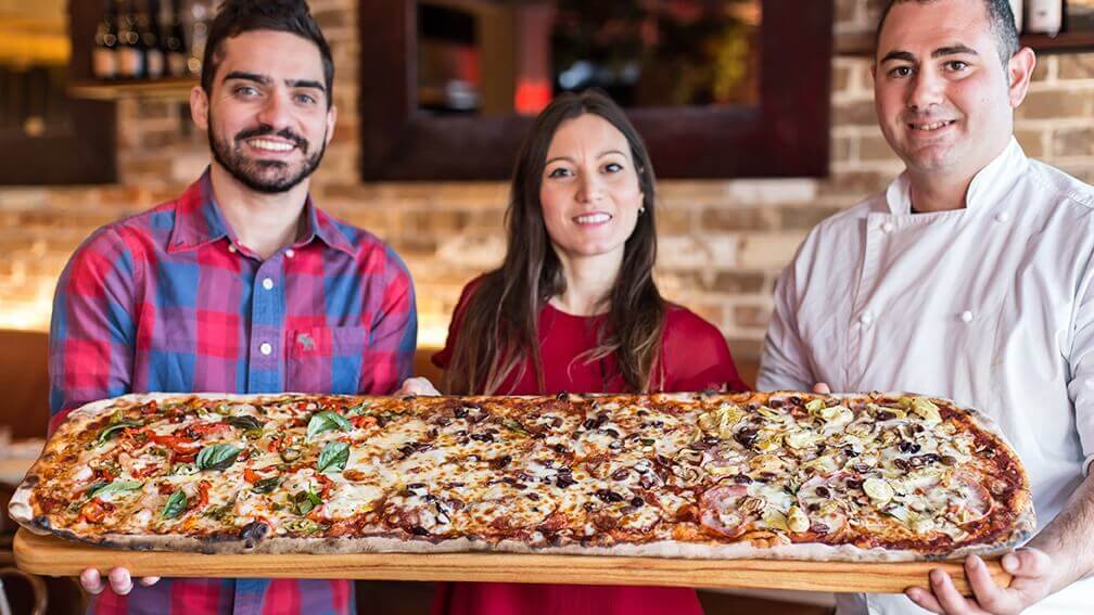 The Italian Bar Brings Meter-Long ‘Godfather of Vegan Pizzas’ to Sydney