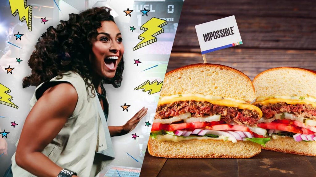 Vegan Impossible Burger Arrives at All Dave & Buster’s Restaurants and Arcades