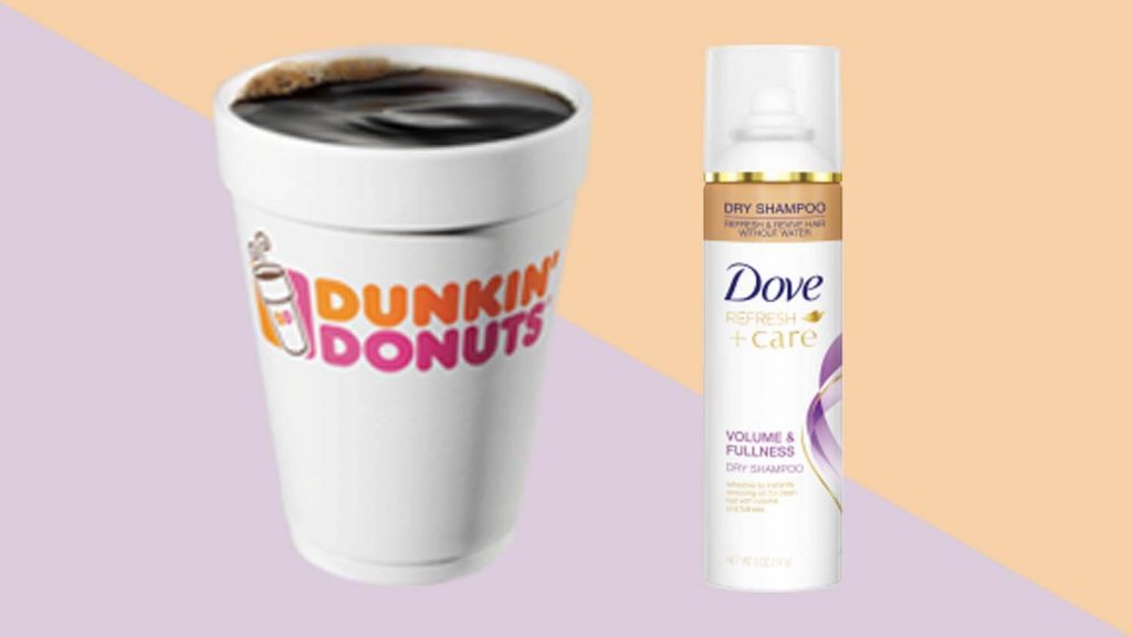 Beauty Brand Dove and Dunkin' Donuts Are Giving Away Free Cruelty-Free Vegan Dry Shampoo and Coffee