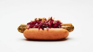 IKEA vegan hot dog