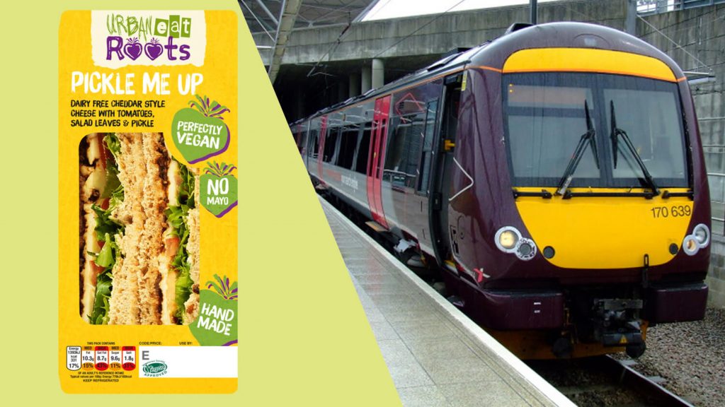 Major UK Train Company CrossCountry Trains Launches Vegan Sandwiches
