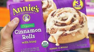 Annie's Organic Vegan Cinnamon Roll Dough With Dairy-Free Icing Arrive at Costco