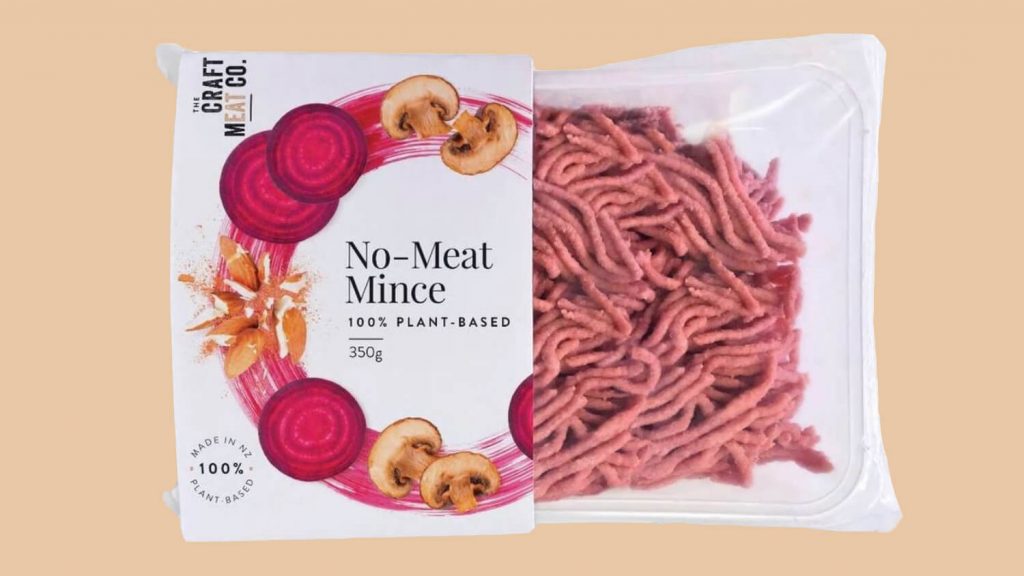New Zealand’s Craft Meat Company Launches Vegan ‘No-Meat Mince’