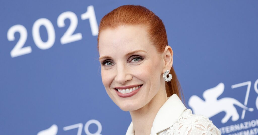 Jessica Chastain becomes a vegan mom. Jessica Chastain at the Venice International Film Festival.