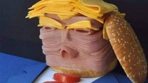 This Ham and Cheese Donald Trump Might Turn You Vegan