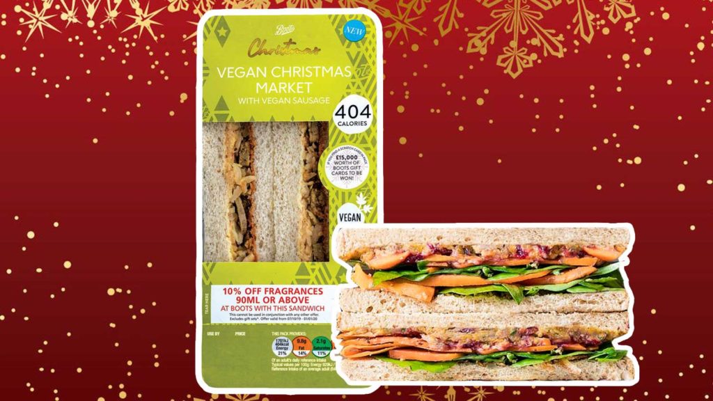 11 Vegan Christmas Sandwiches You Can Find in the UK