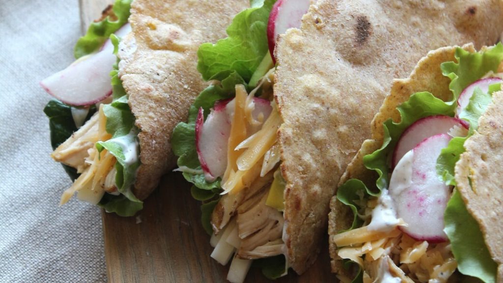 Vegan ‘Naked’ Taco Bell Chicken-Style Seitan Chalupa Wrap Recipe
