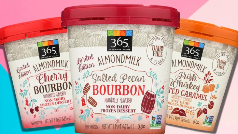 Vegan Bourbon and Whiskey Dairy-Free Holiday Ice Creams Arrive at Whole Foods