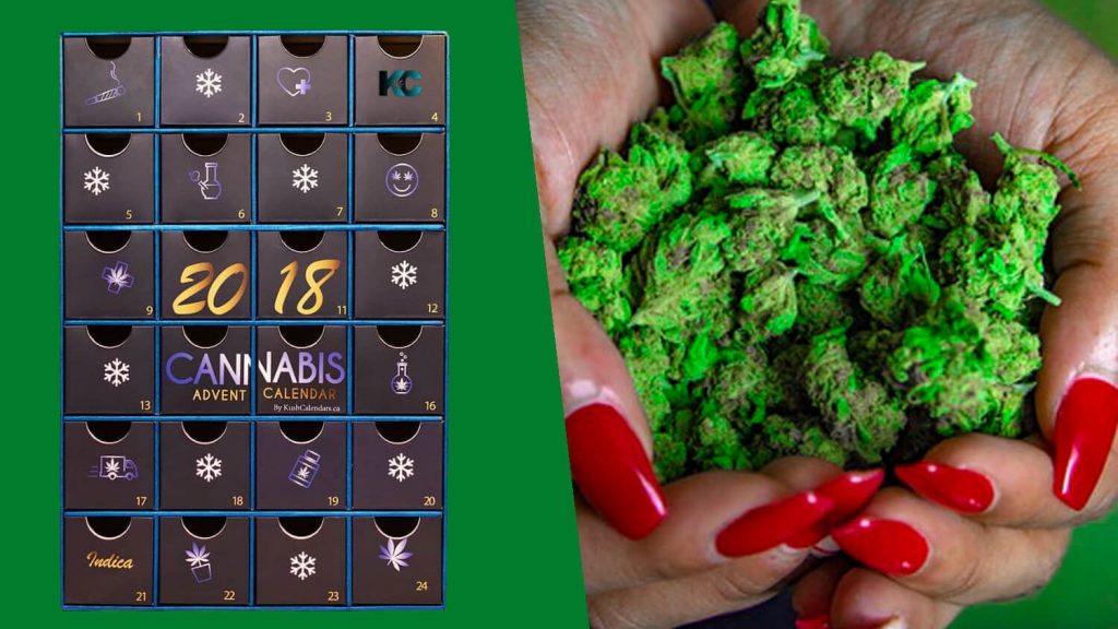 These Kush Christmas Advent Calendars Are Literally Just Canadian Cannabis