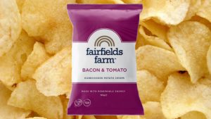 Artisan Crisp Brand Fairfields Farm Launches Vegan Bacon & Tomato Crisps in Co-Op Stores Nationwide