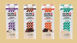 Hope & Sesame Launches World’s First Vegan and Organic Sesamemilk Range