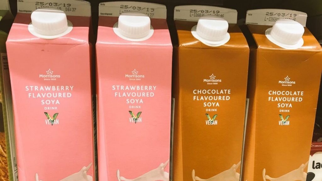 Morrisons Launches Vegan Soy and Cashew Milk Range Featuring Dairy-Free Strawberry and Chocolate Flavors