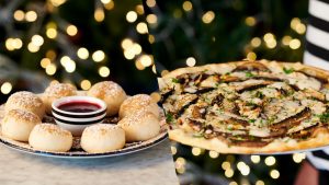 Vegan Christmas Pine Nut and Mushroom Pizza Coming to PizzaExpress UK
