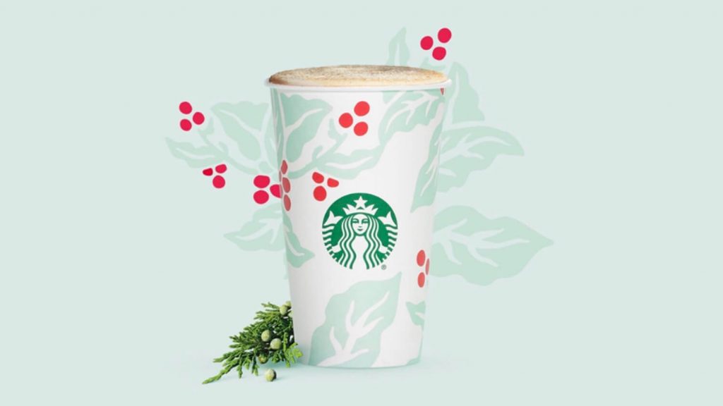 Starbucks Just Launched a Veganizable Christmas Tree Latte