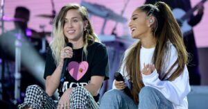Miley Cyrus Covers Fellow Vegan Ariana Grande‘s 'No Tears Left To Cry' on BBC Radio 1 Live Lounge Performance