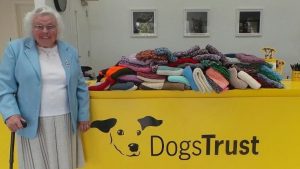 89-Year-Old Dog Lover In Basildon Knitted 450 Coats for Shelter Pups