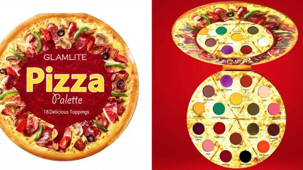 Glamlite Cosmetics Launches Vegan Pizza Eye Shadow Palette in 18 Shades