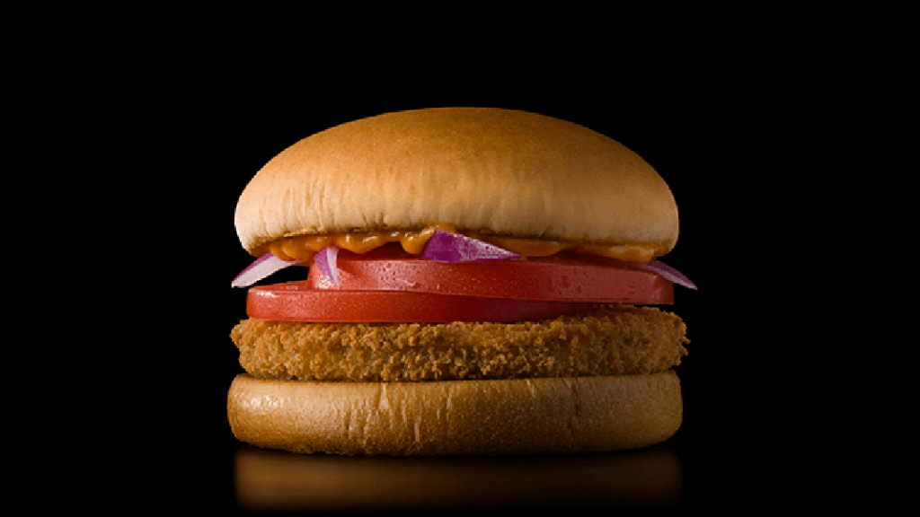 McDonald's Launches Vegan 'McAloo Tikki' From India in Global U.S.A. Headquarters Restaurant in Chicago