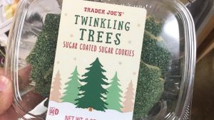 Trader Joe’s Launches Vegan Twinkling Christmas Tree Holiday Cookies