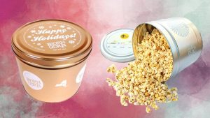 Netflix and Chill Forever With This $40 2-Gallon Tin of Vegan Popcorn