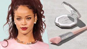 Rihanna’s Fenty Beauty Launches Vegan Synthetic Fur Swarovski Crystal-Coated Makeup Brushes
