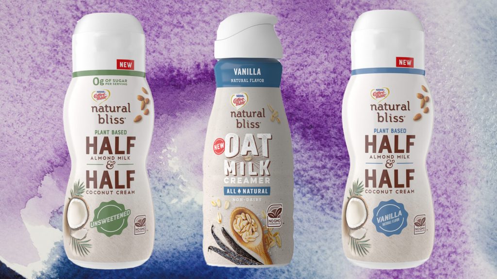 Nestlé’s Coffee-Mate Launches ‘Natural Bliss’ Vegan Almond-Coconut Half-and-Half And Dairy-Free Oat Creamer