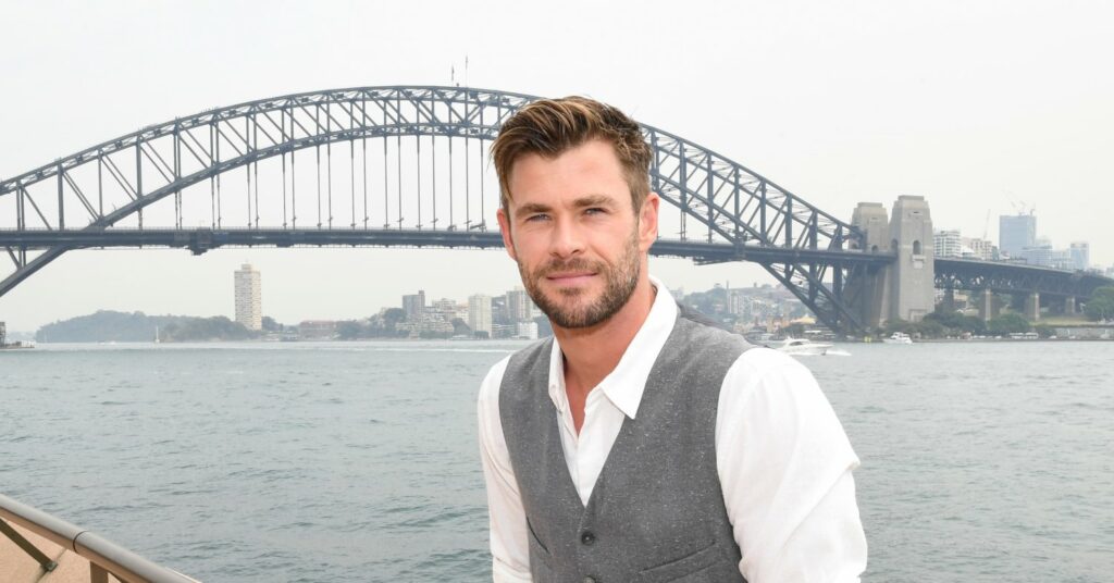 Chris Hemsworth in Australia