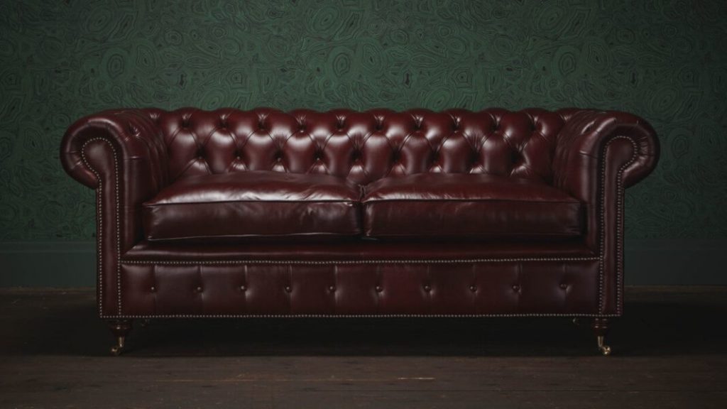 Chesterfield Sofas Get a Vegan Leather Makeover