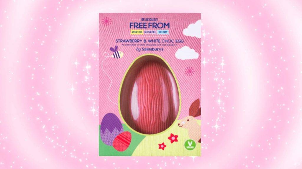 Vegan Strawberry and White Chocolate Easter Eggs Are Now a Thing