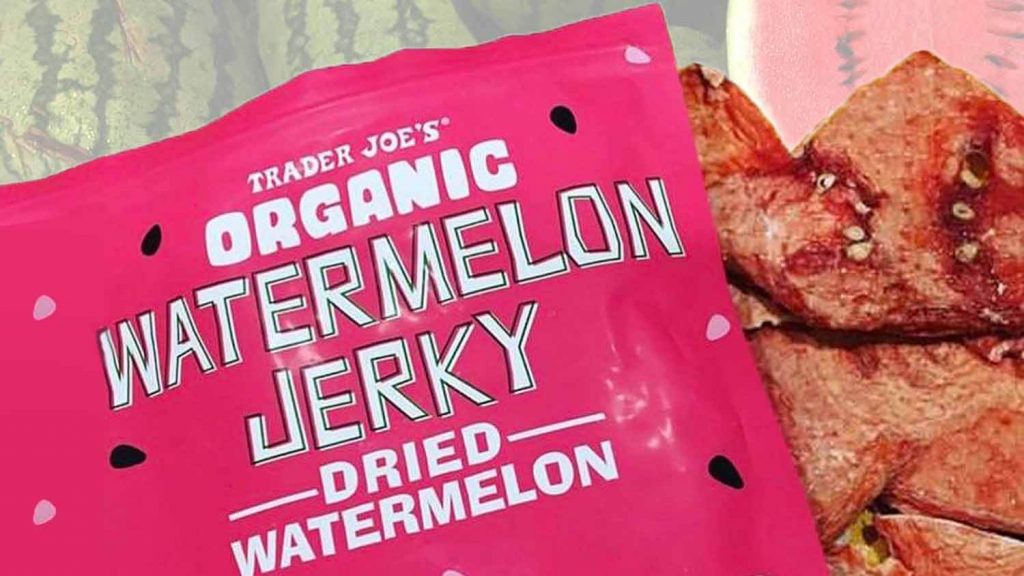 Trader Joe's Launches Vegan Jerky Made Out of Watermelon