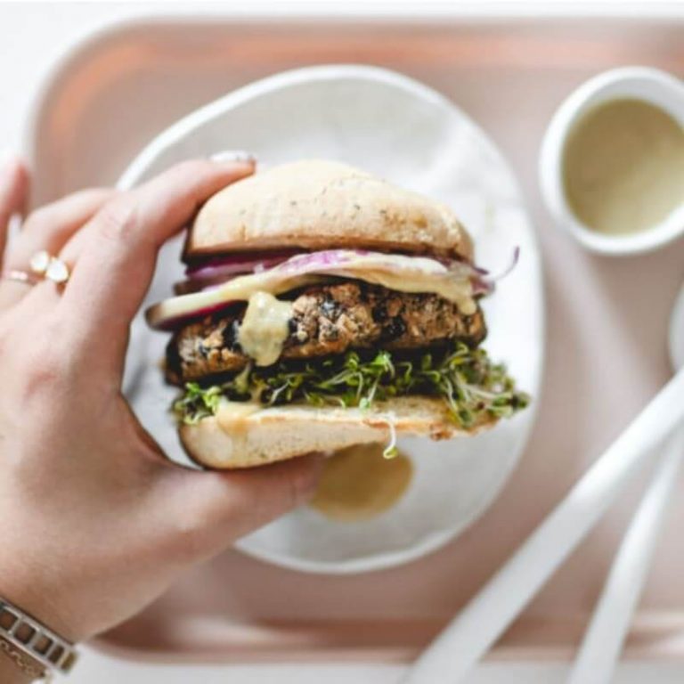 Make This Vegan Mushroom Burger If You Like It Meaty