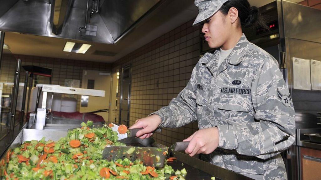 Soldiers Can Eat Vegan All Day at This Military Base