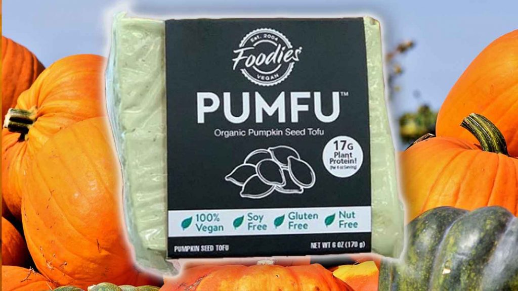 'Pumfu’ Tofu Is Made Entirely Out of Pumpkin Seeds