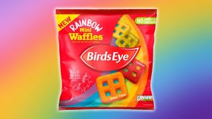 Birds Eye’s New Vegan Rainbow Waffles Are Made With All the Vegetables