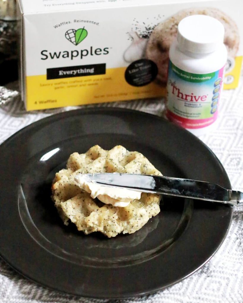 You Can Now Buy Boxes of Vegan ‘Everything Bagel’ Waffles LIVEKINDLY