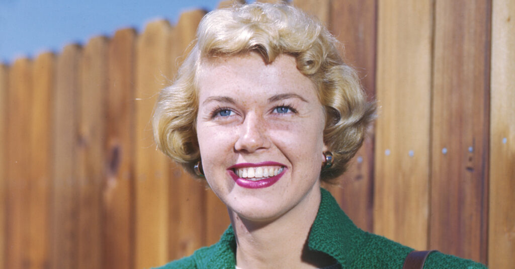 Photo of Doris Day, who may have left all her money for animals.
