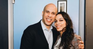 Rosario Dawson and Cory Booker Love Cooking Vegan Meals Together