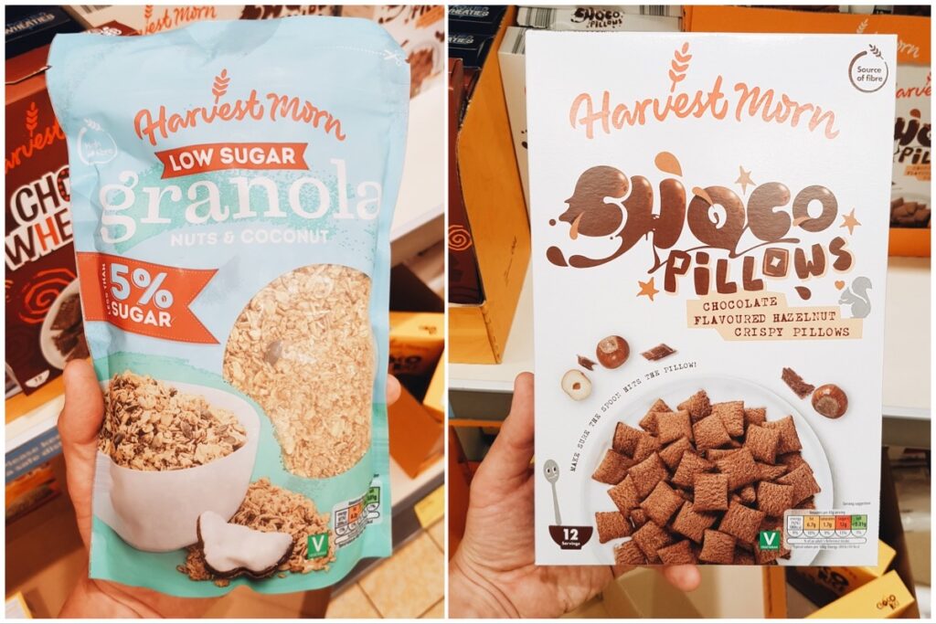 vegan cereal Aldi