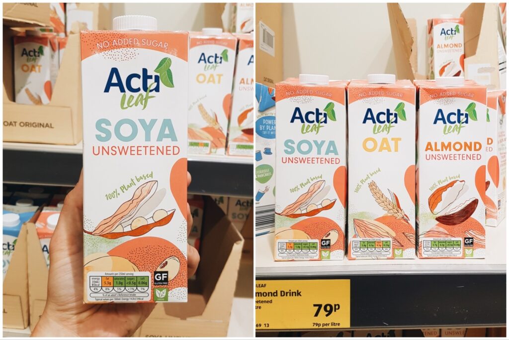 vegan milk Aldi